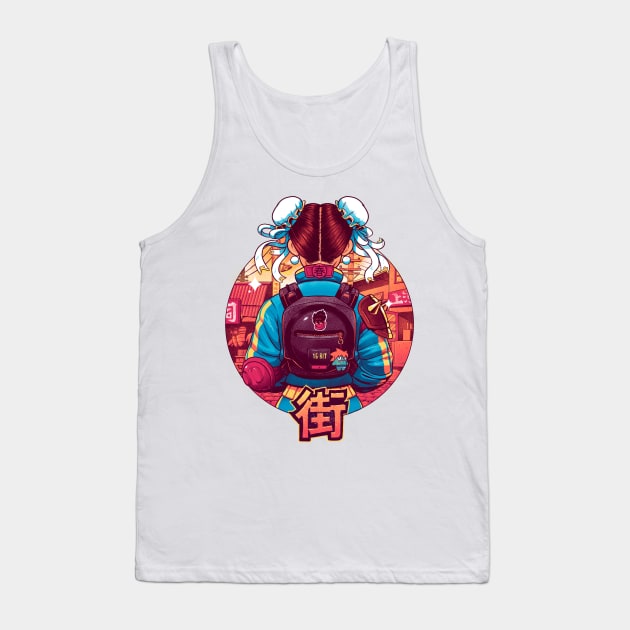 Spring Fighter Tank Top by BrunoMota